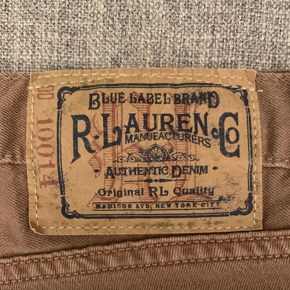 Ralph Lauren prewashed new pants. NEW!  Size. XL - Picture 2 of 5